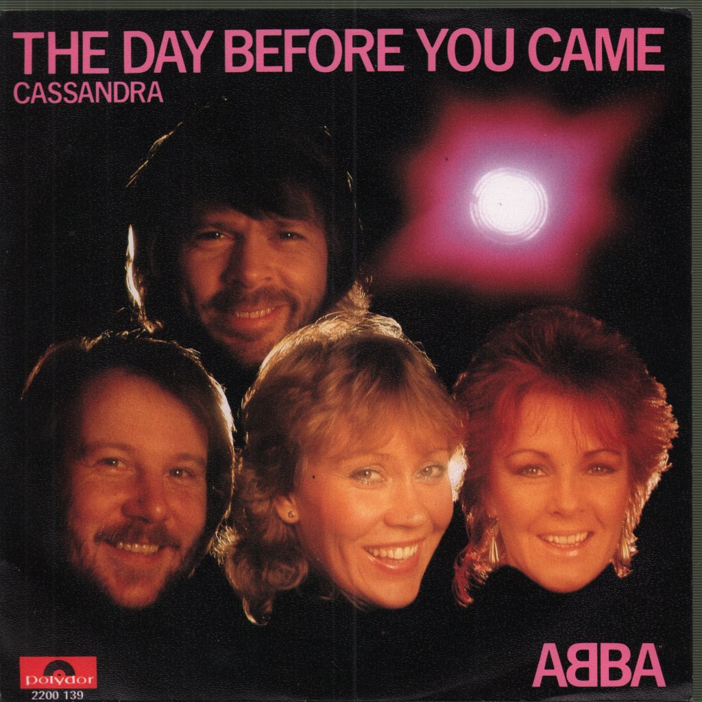 ABBA - Day Before You Came - 7 Inch