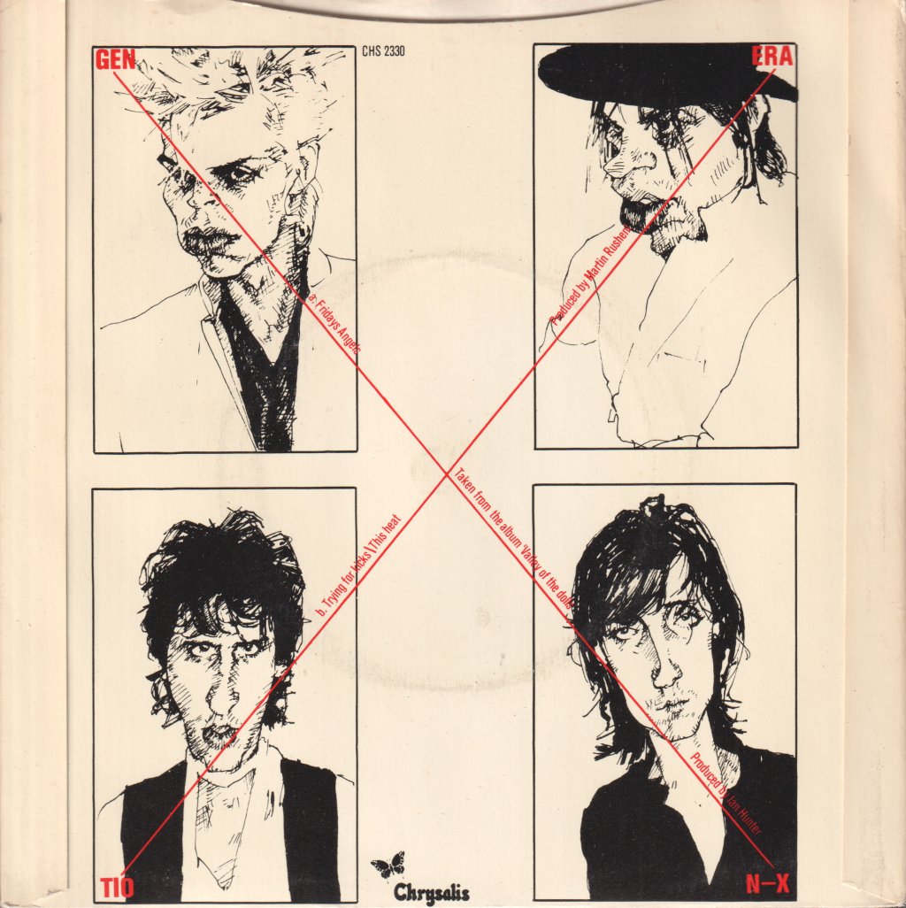 Generation X - Fridays Angels - 7 Inch