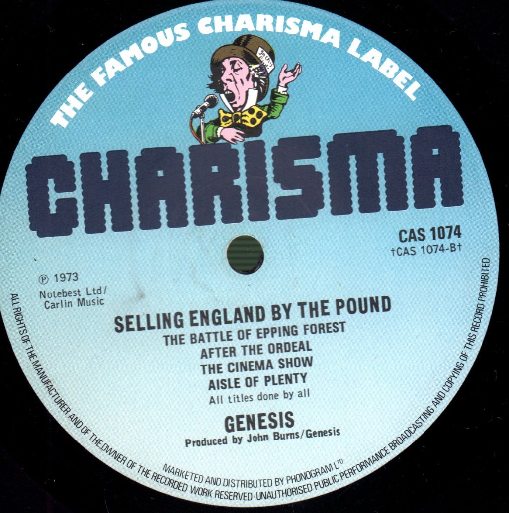 Genesis - Selling England By The Pound - Lp