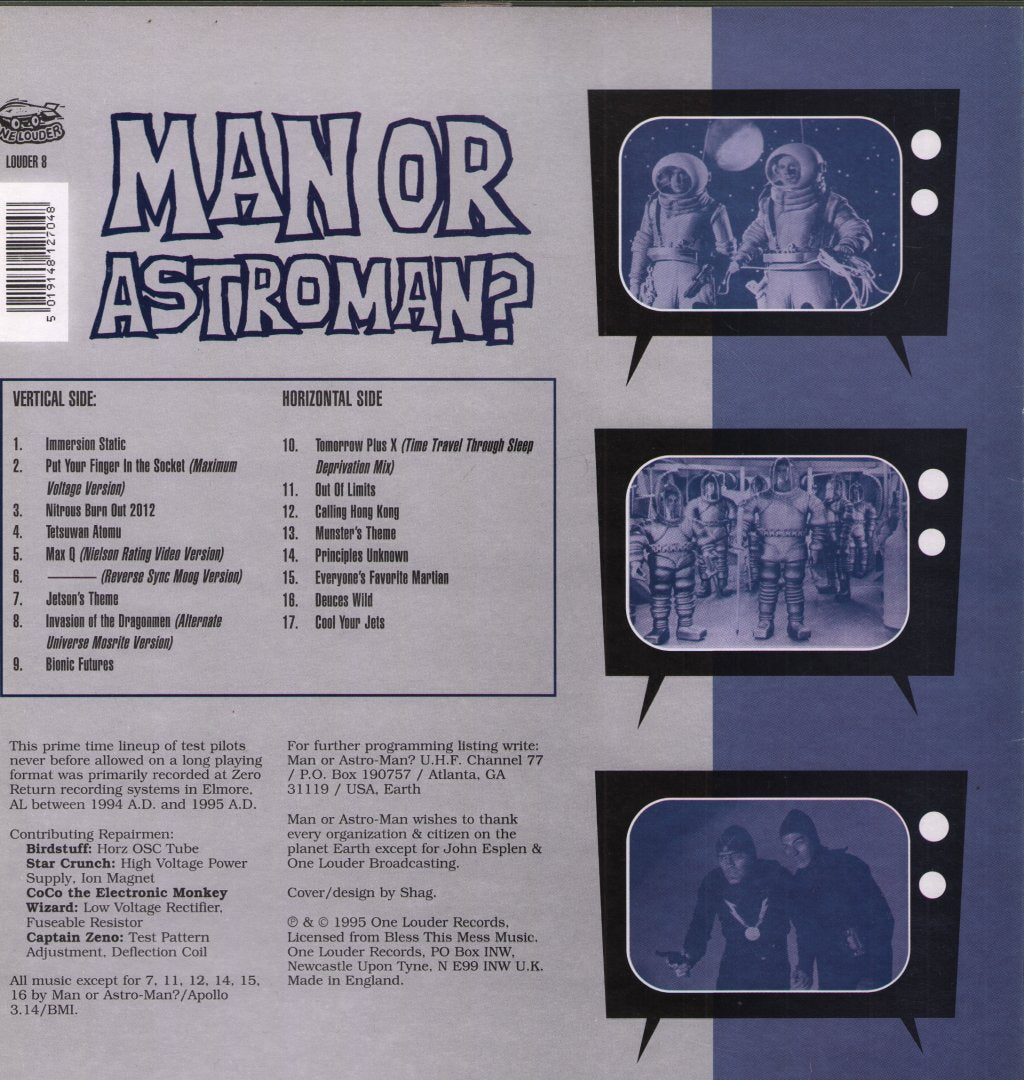 Man Or Astro-Man? - Intravenous Television Continuum - Lp