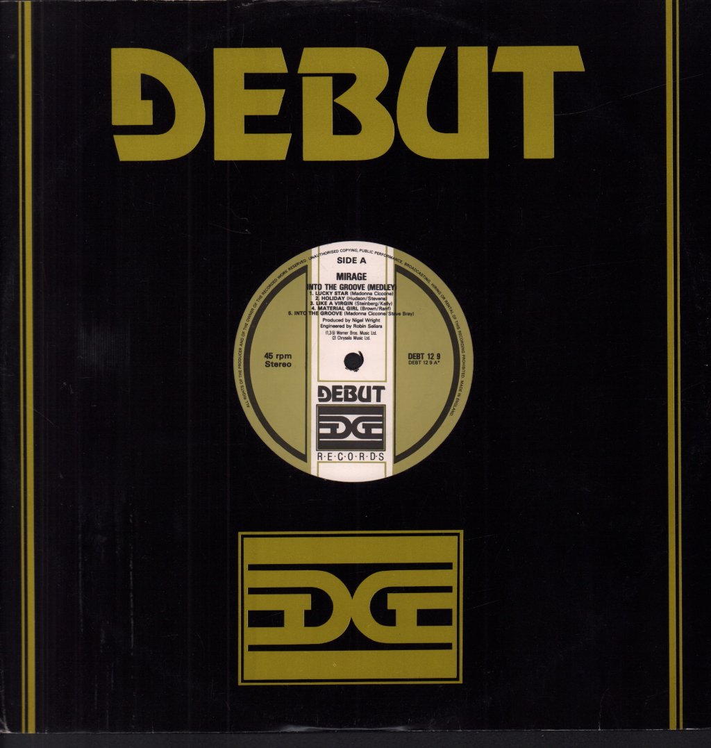 Mirage (Pop) - Into The Groove Medley - 12 Inch