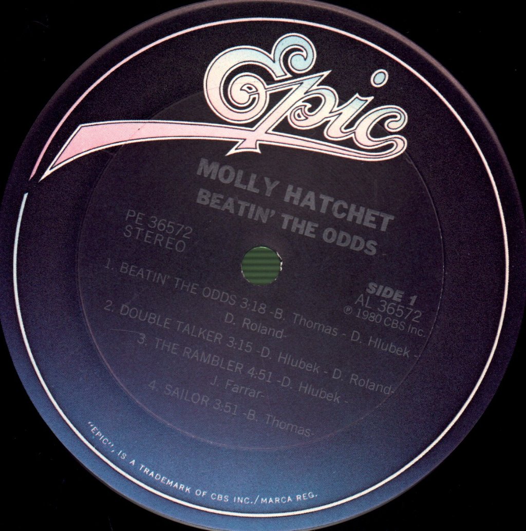 Molly Hatchet - Beatin' The Odds - Lp