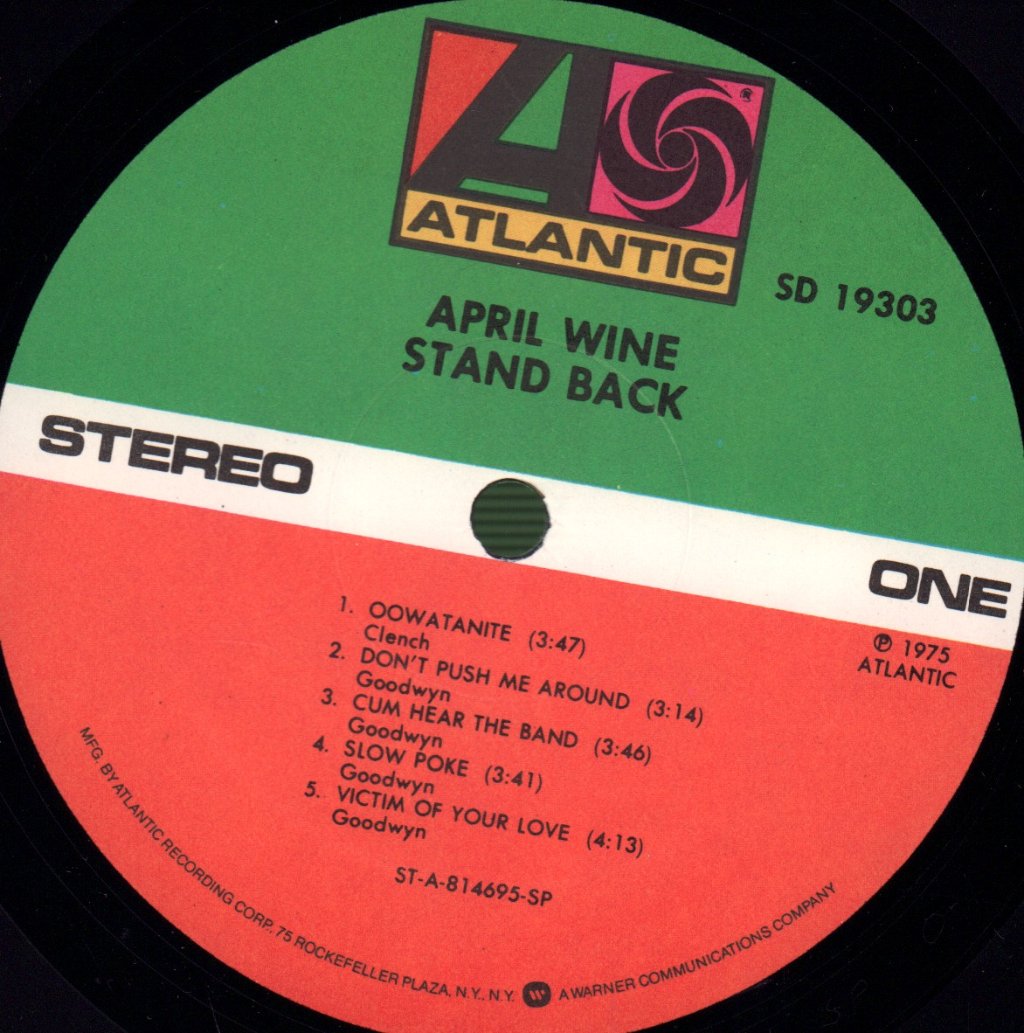 April Wine - Stand Back - Lp