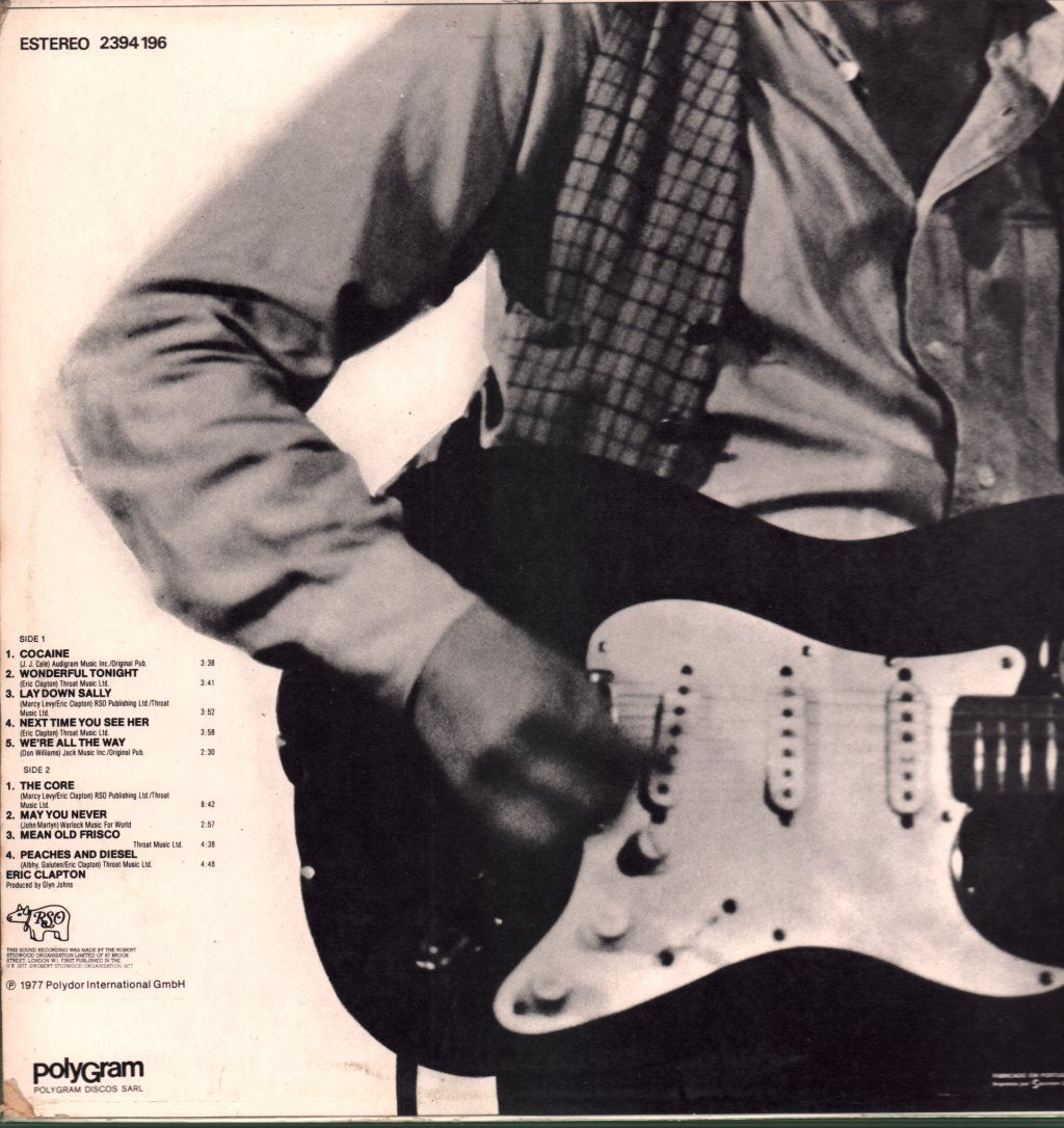 Eric Clapton - Slowhand - Lp
