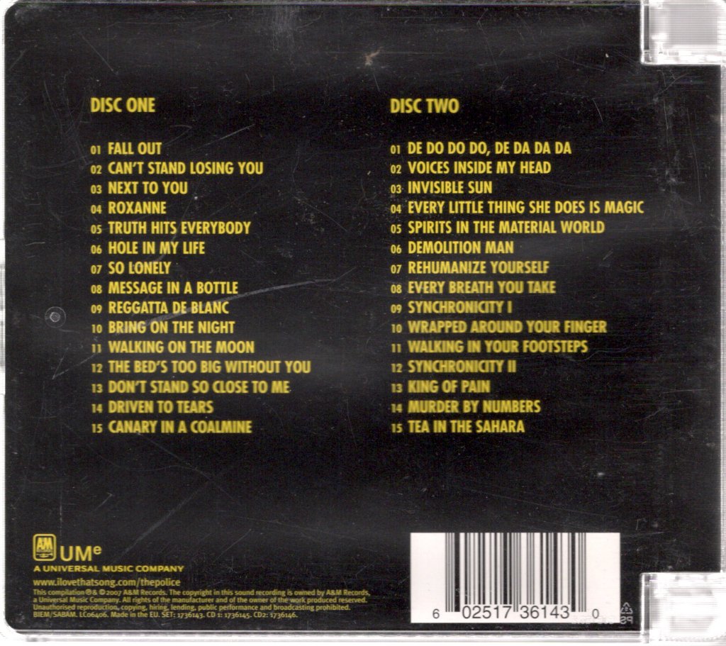 Police - Police - Double Cd