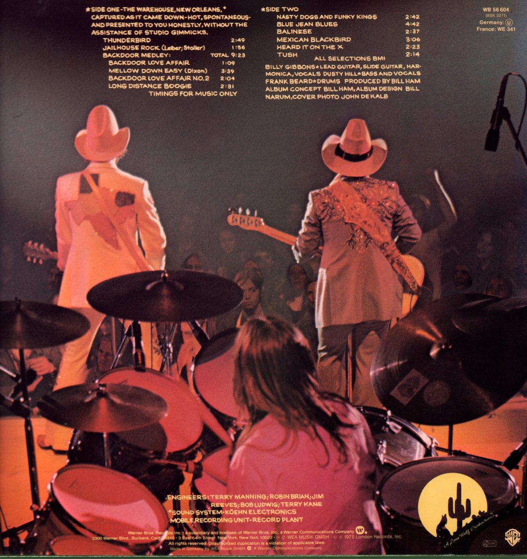 ZZ Top - Fandango! - Lp