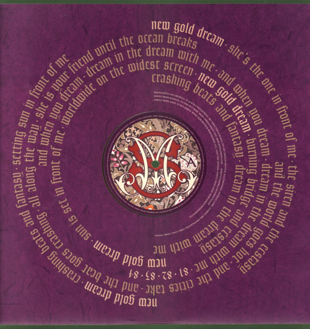 Simple Minds - New Gold Dream Live From Paisley Abbey - Lp