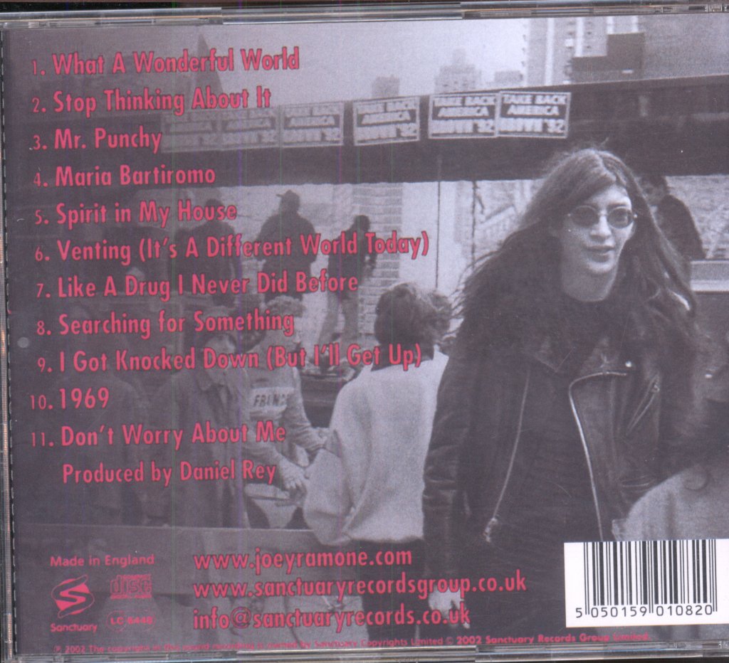 Joey Ramone - Don't Worry About Me - Cd