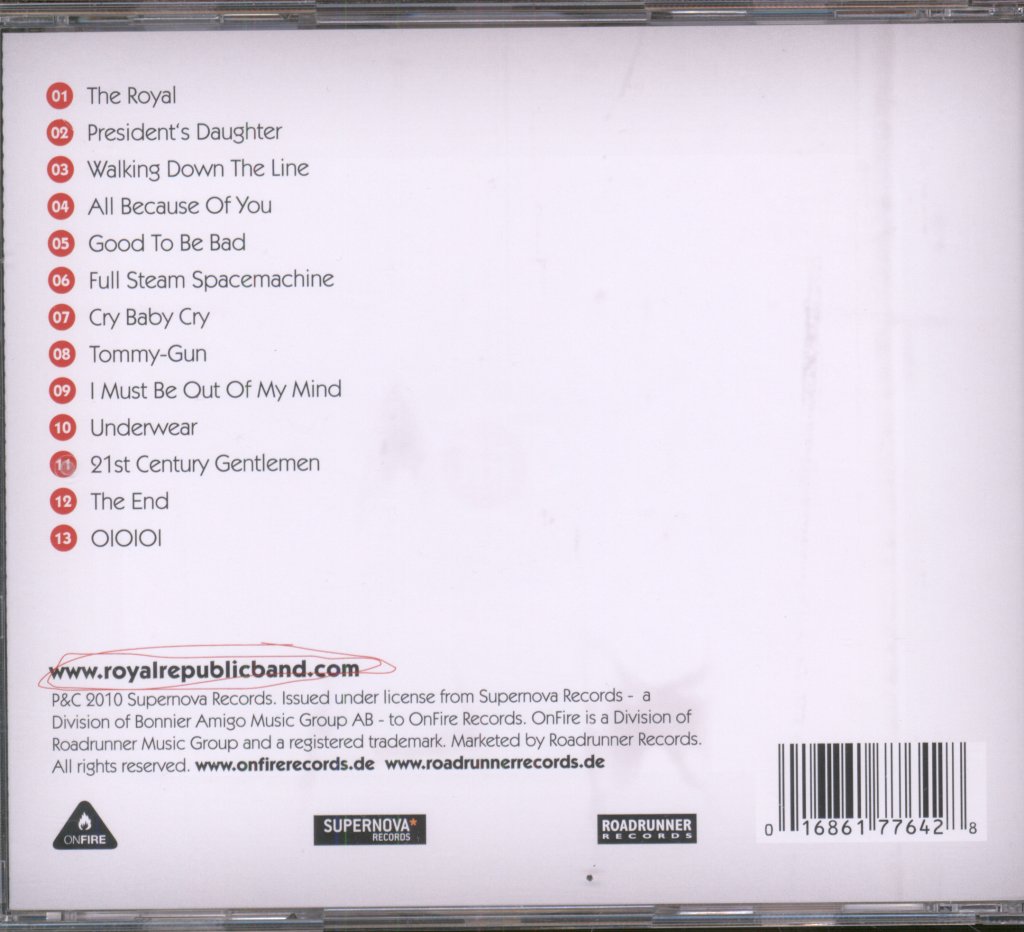 Royal Republic - We Are The Royal - Cd