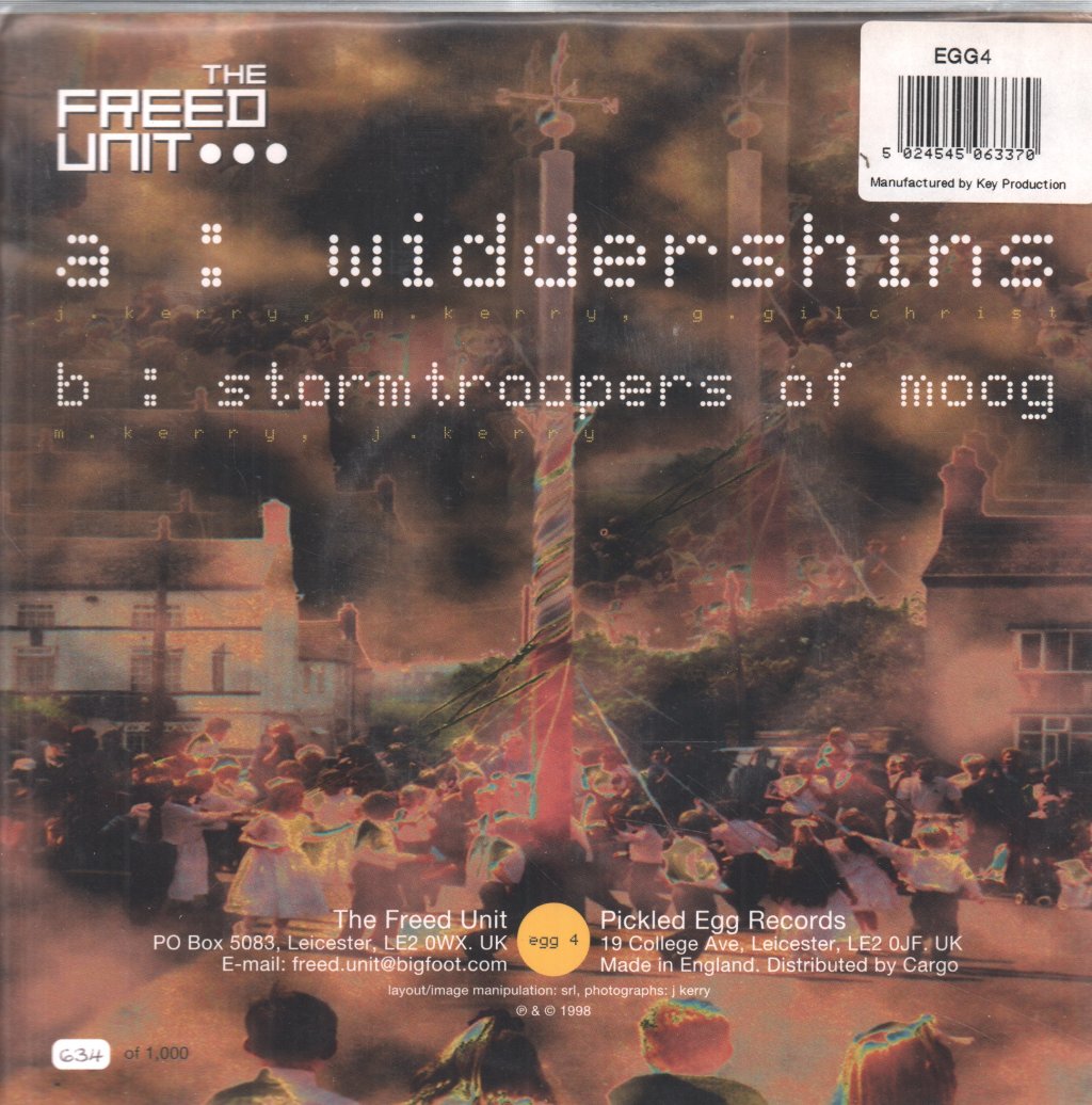 Freed Unit - Widdershins - 7 Inch
