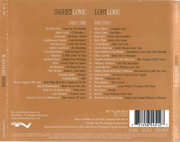 Various Artists - Mixed Emotions III (Reflecting Both Sides Of Love) - Double Cd