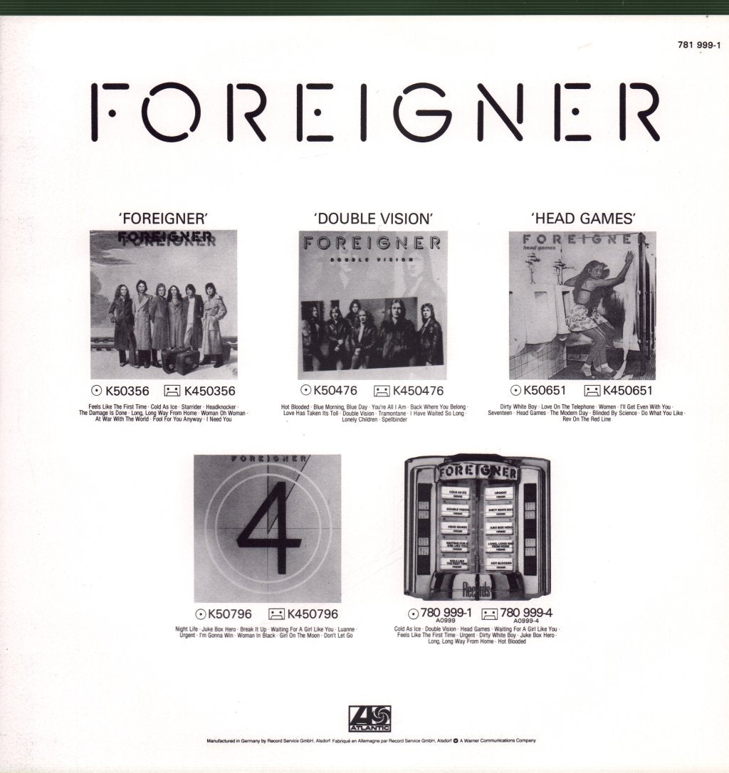 Foreigner - Agent Provocateur - Lp