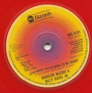 Marilyn McCoo And Billy Davis Jr - Look What You've Done To My Heart - 7 Inch