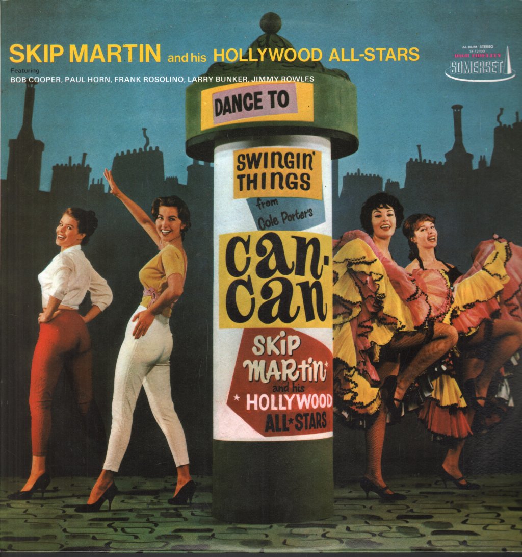 Skip Martin And His Hollywood All-Stars - Dance To Swingin' Things From Cole Porter's Can-Can - Lp