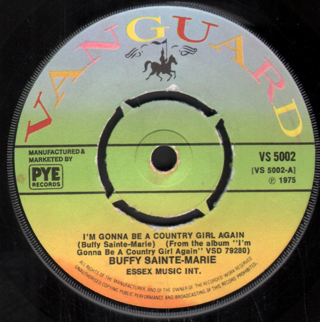 Buffy Sainte Marie - I'm Gonna Be A Country Girl Again - 7 Inch