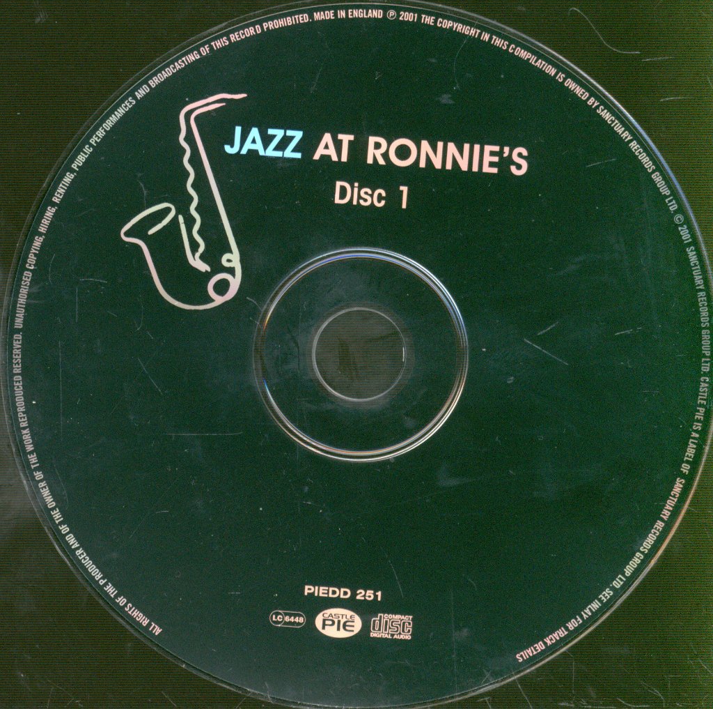 Various Artists - Jazz At Ronnie's - Double Cd