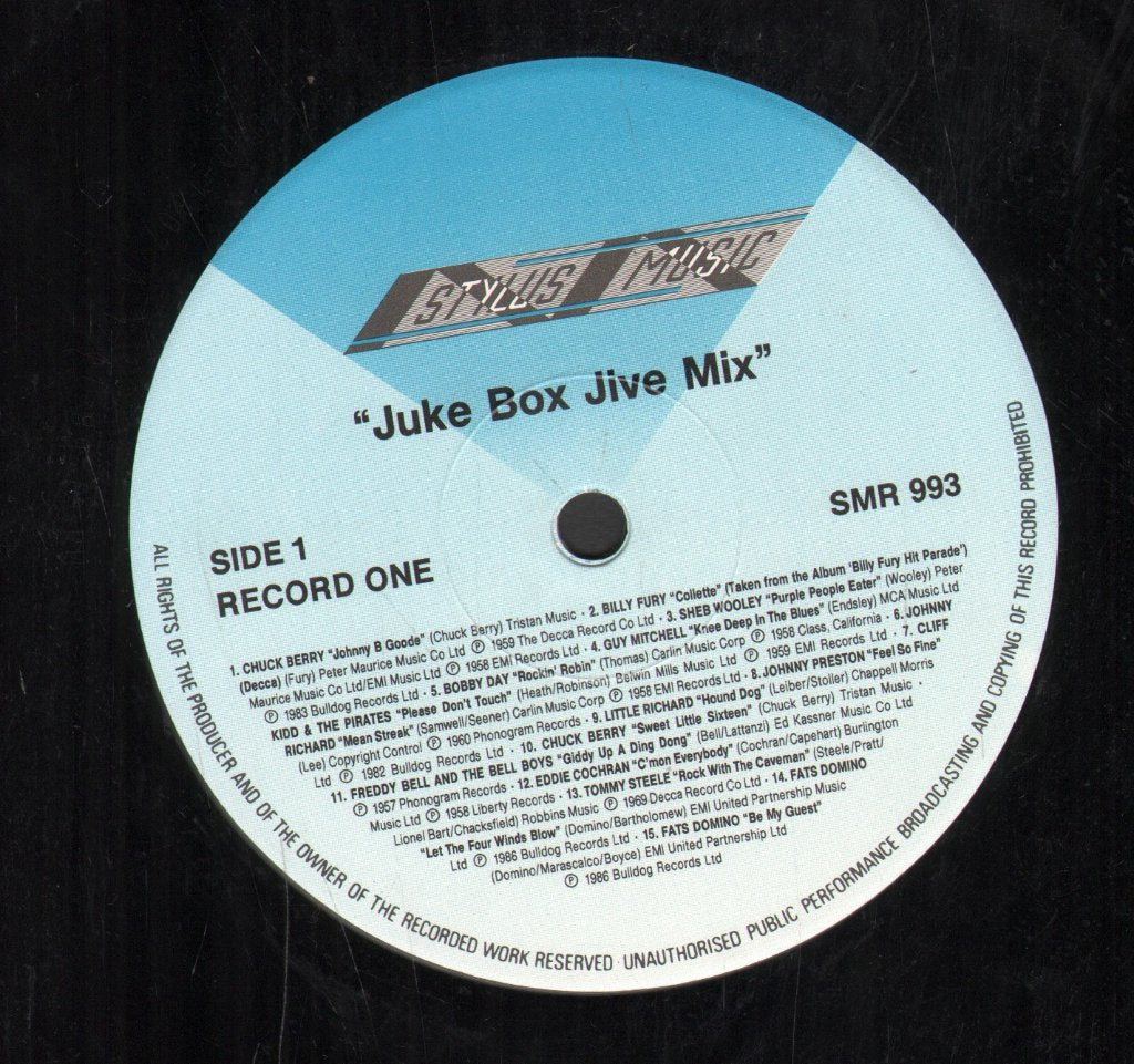 Various Artists - Juke Box Jive Mix - Double Lp