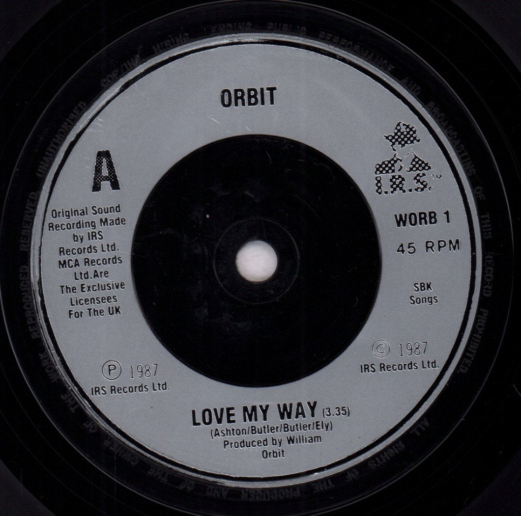 Orbit - Love My Way - 7 Inch
