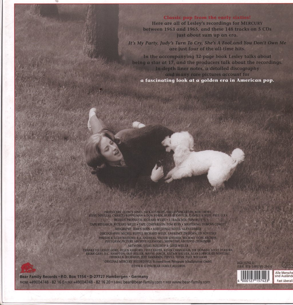 Lesley Gore - It's My Party! - Cd Box Set