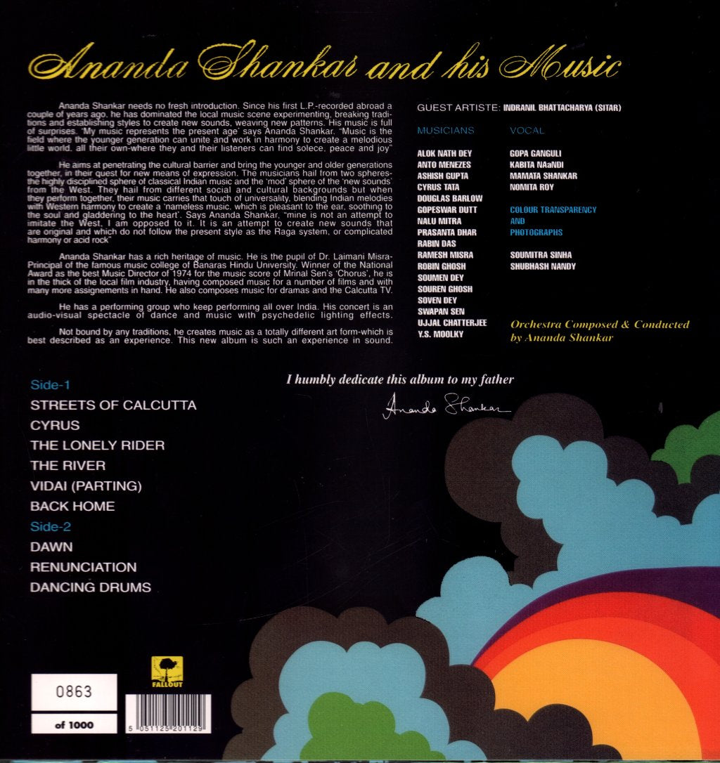 Ananda Shankar - Ananda Shankar And His Music - Lp