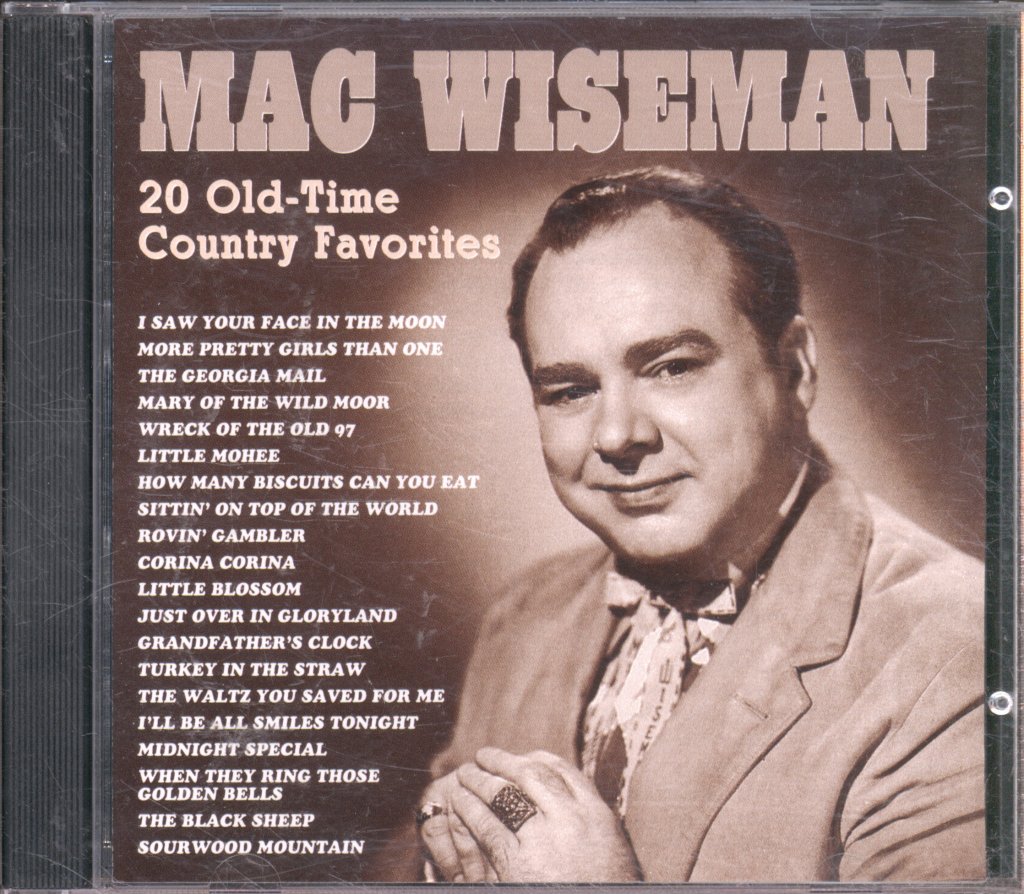 Mac Wiseman - 20 Old-Time Country Favorites - Cd