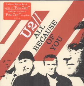 U2 - All Because Of You - Cd