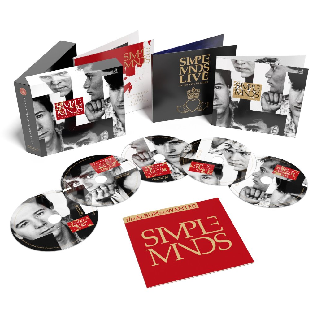Simple Minds - Once Upon A Time (Deluxe Edition) - Cd Box Set