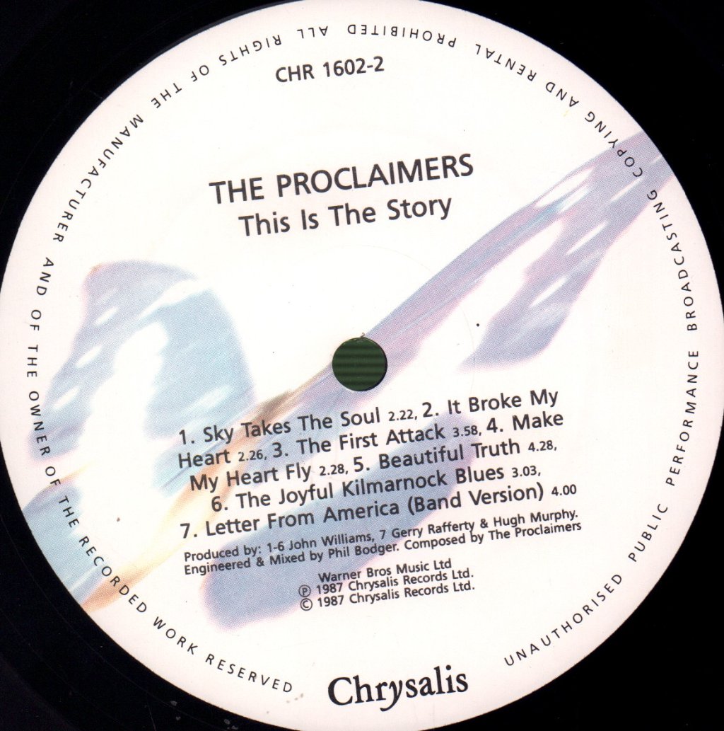 Proclaimers - This Is The Story - Lp