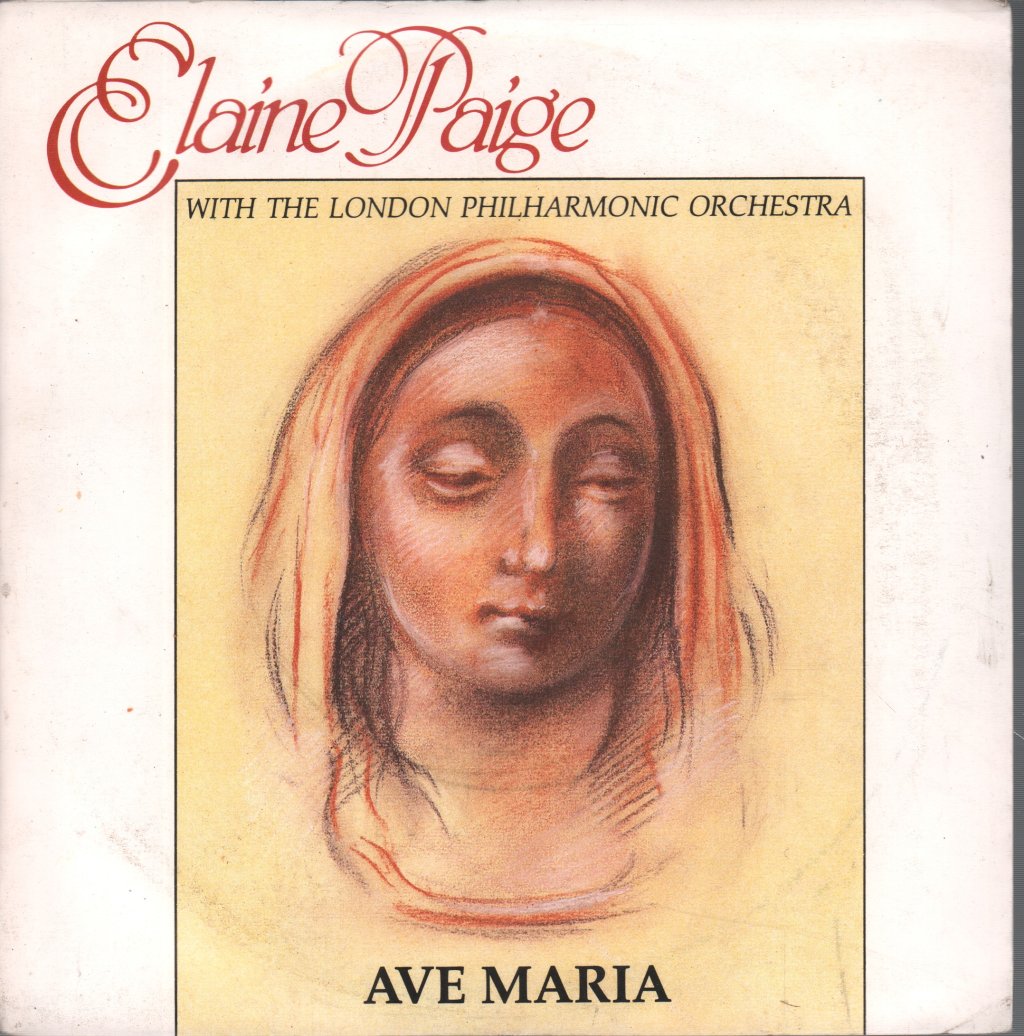 Elaine Paige With The London Philharmonic Orchestra - Ave Maria - 7 Inch