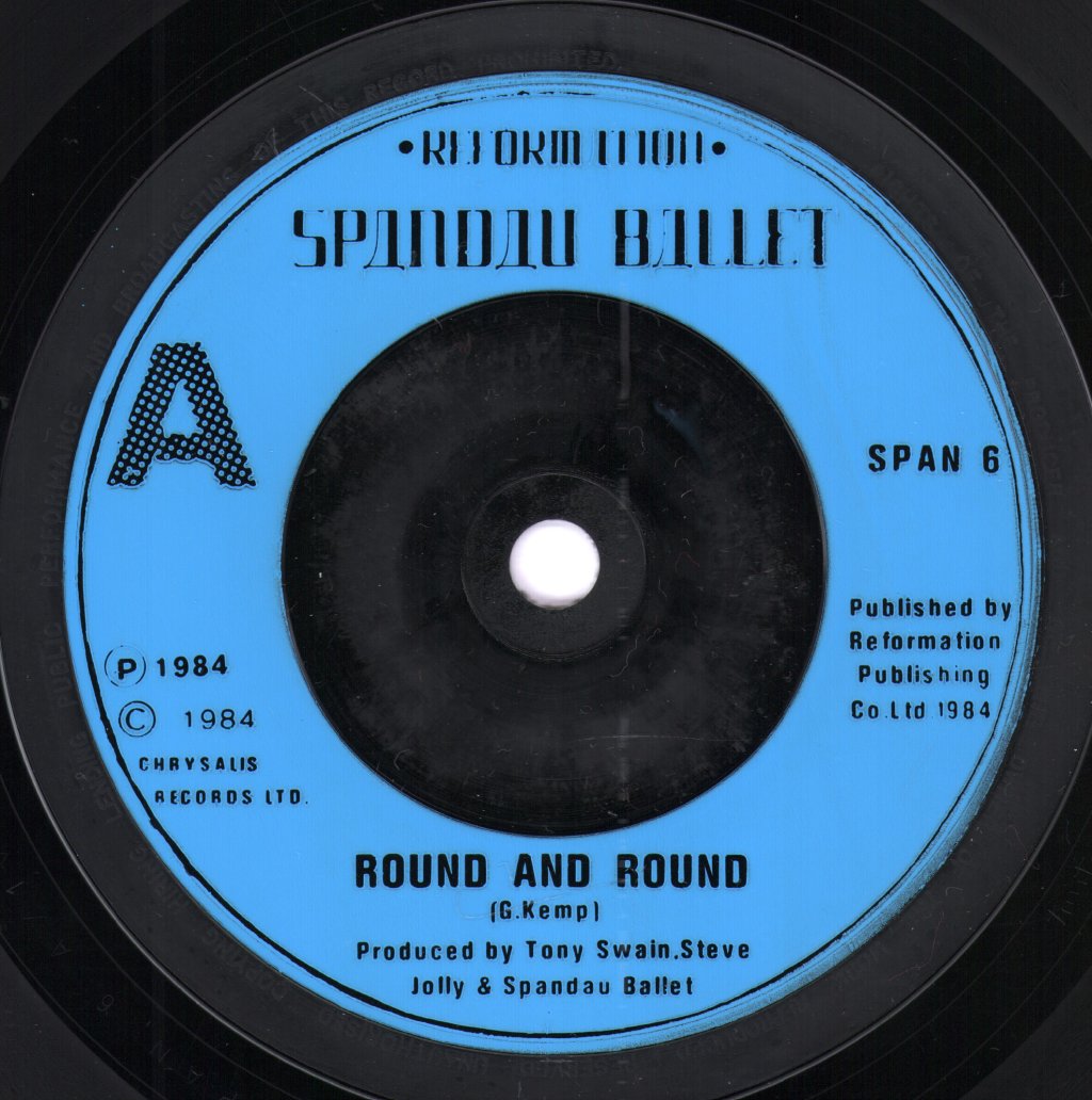 Spandau Ballet - Round And Round - 7 Inch