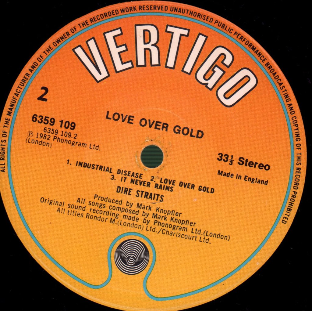 Dire Straits - Love Over Gold - Lp