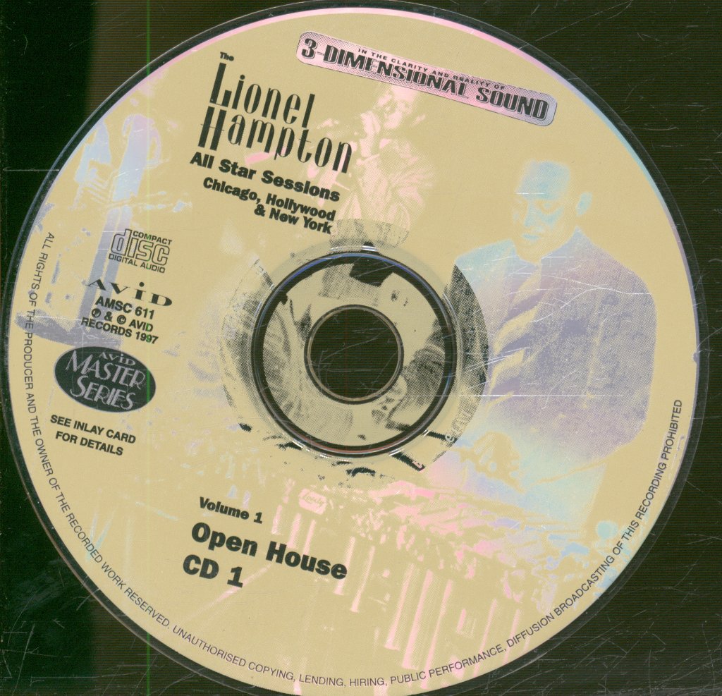 Lionel Hampton - Lionel Hampton All Star Sessions, Volume 1, Open House - Double Cd