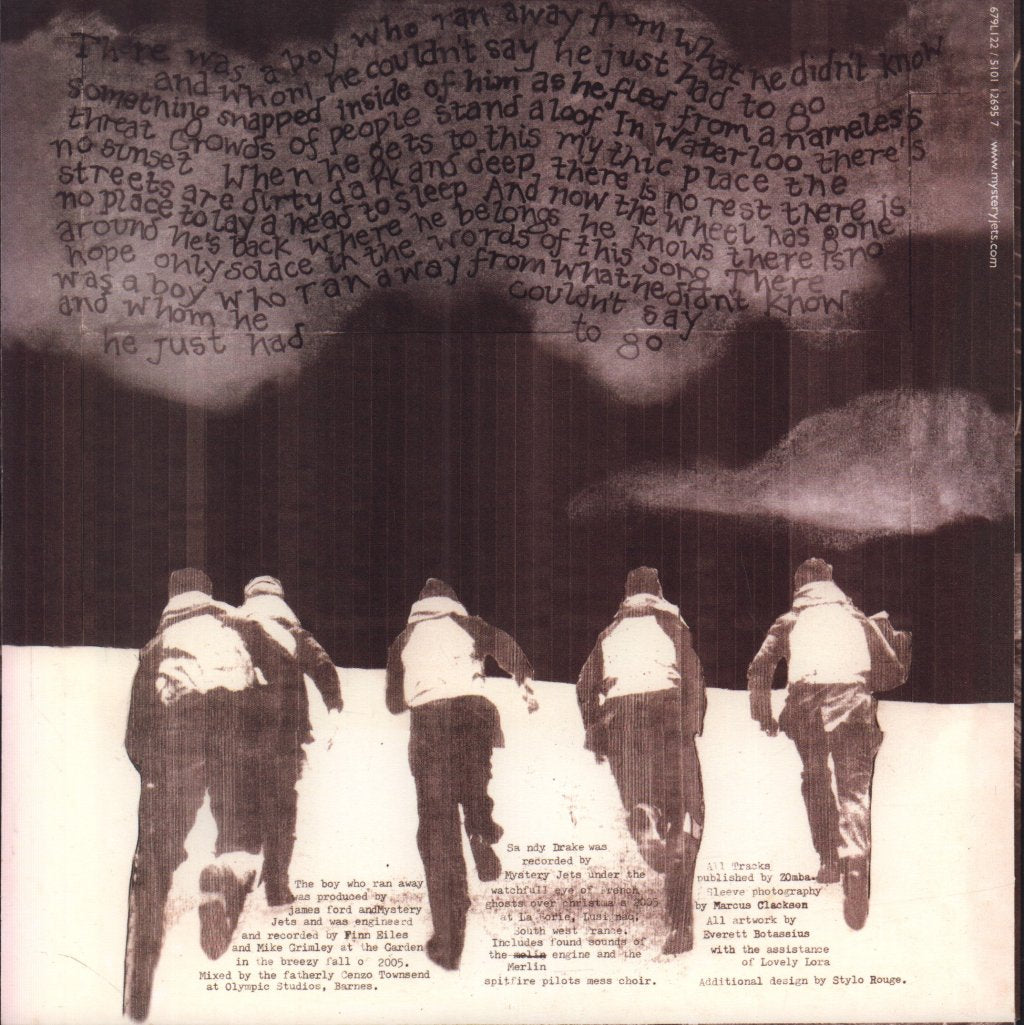 Mystery Jets - Boy Who Ran Away - 7 Inch