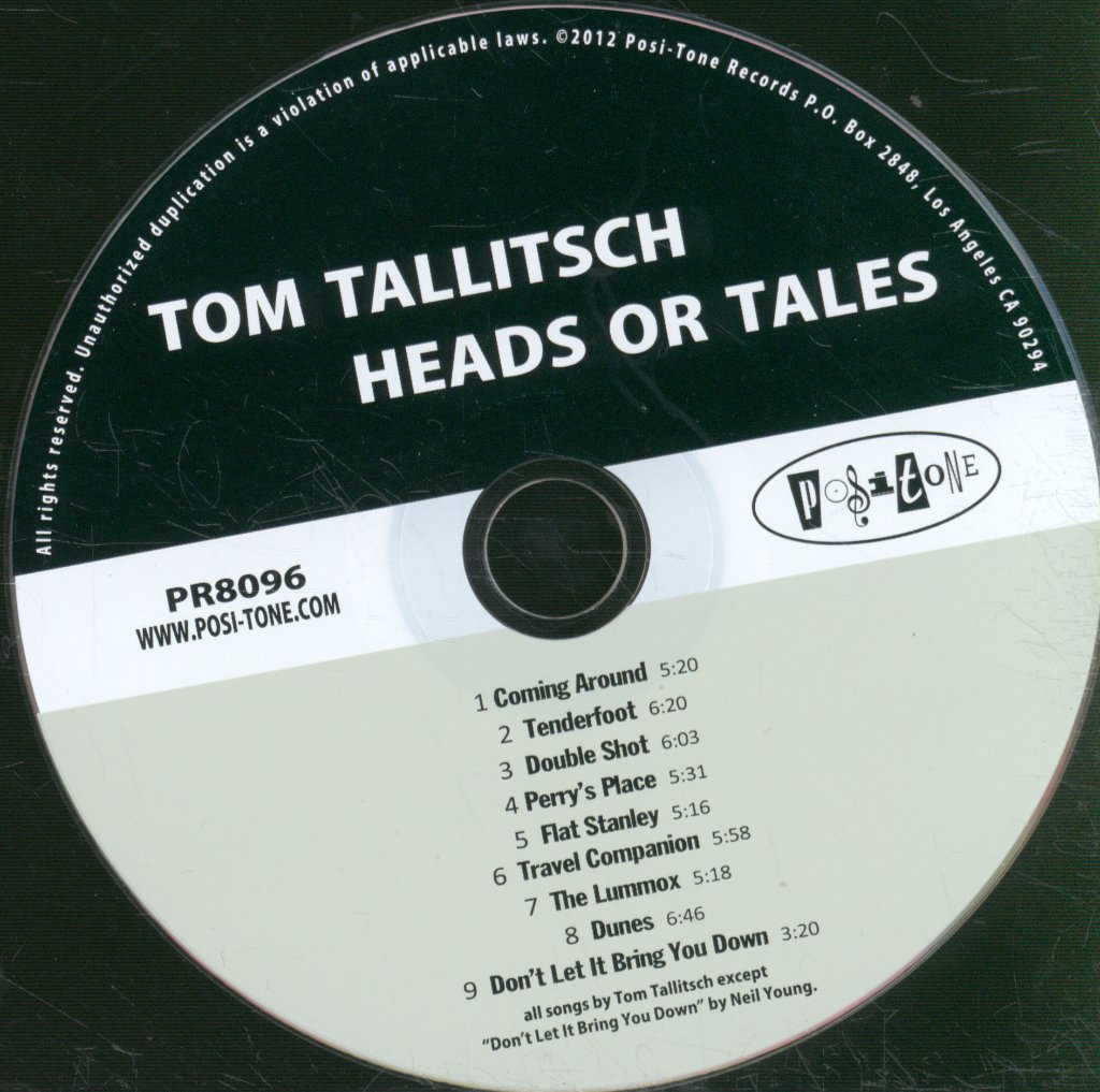 Tom Tallitsch - Heads Or Tales - Cd