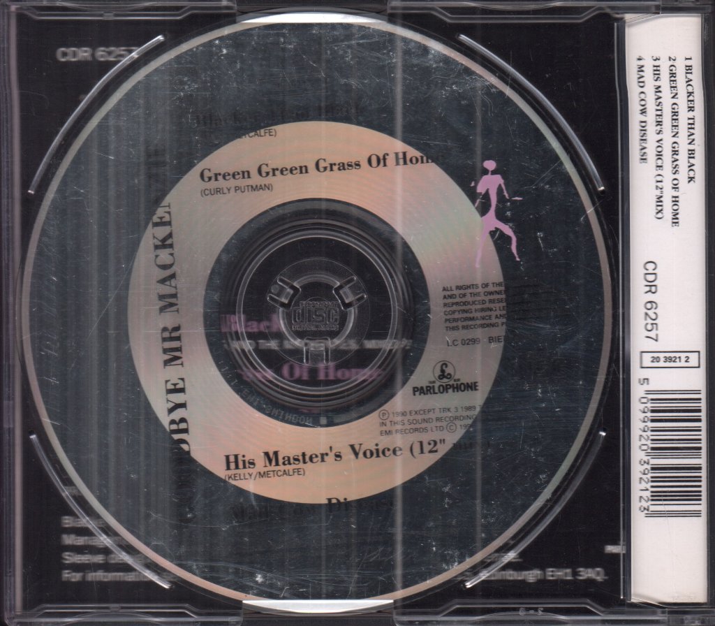 Goodbye Mr Mackenzie - Blacker Than Black - Cd