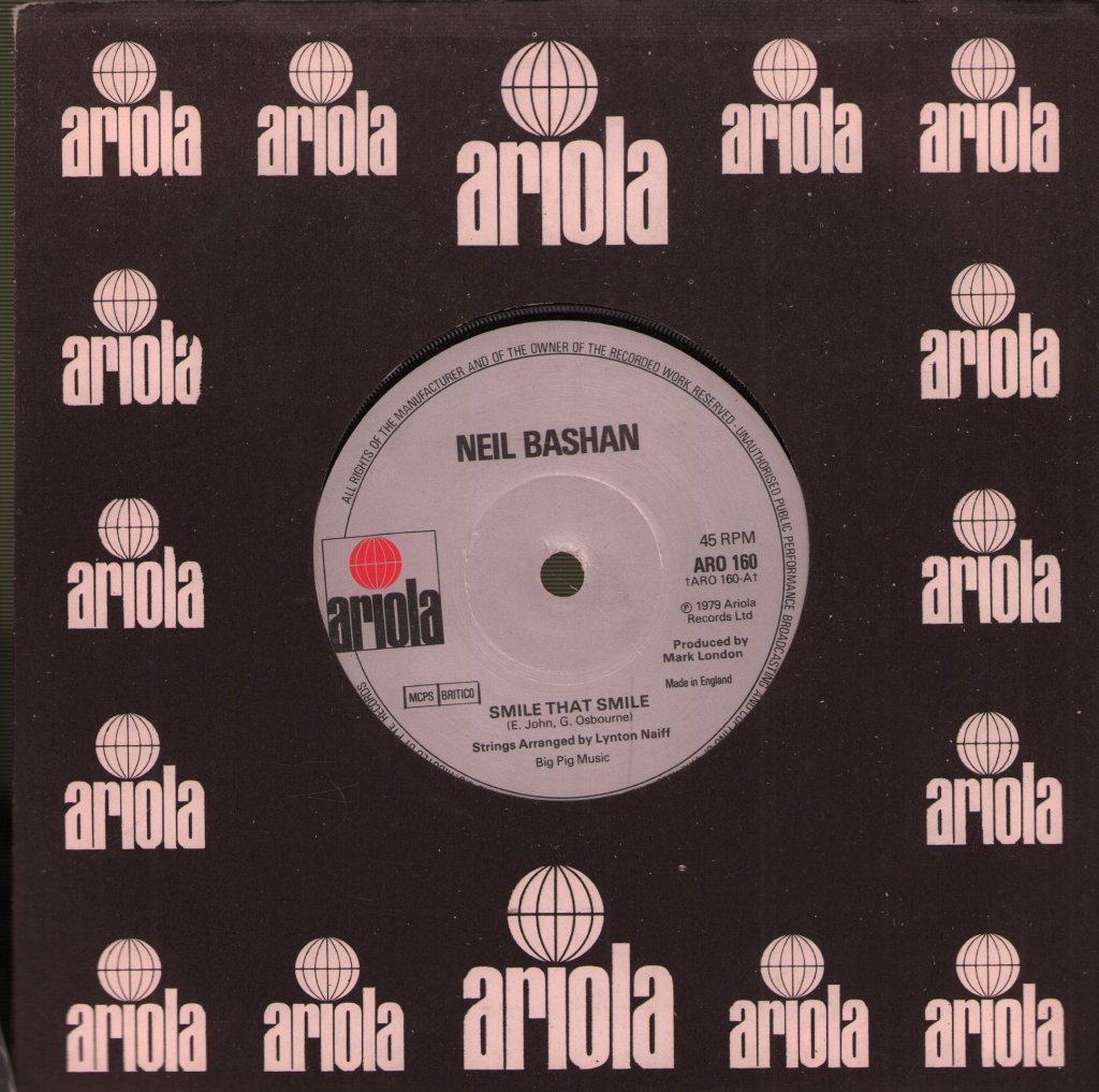 Neil Bashan - Smile That Smile - 7 Inch