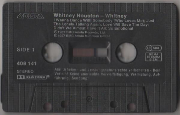 Whitney Houston - Whitney - Cassette