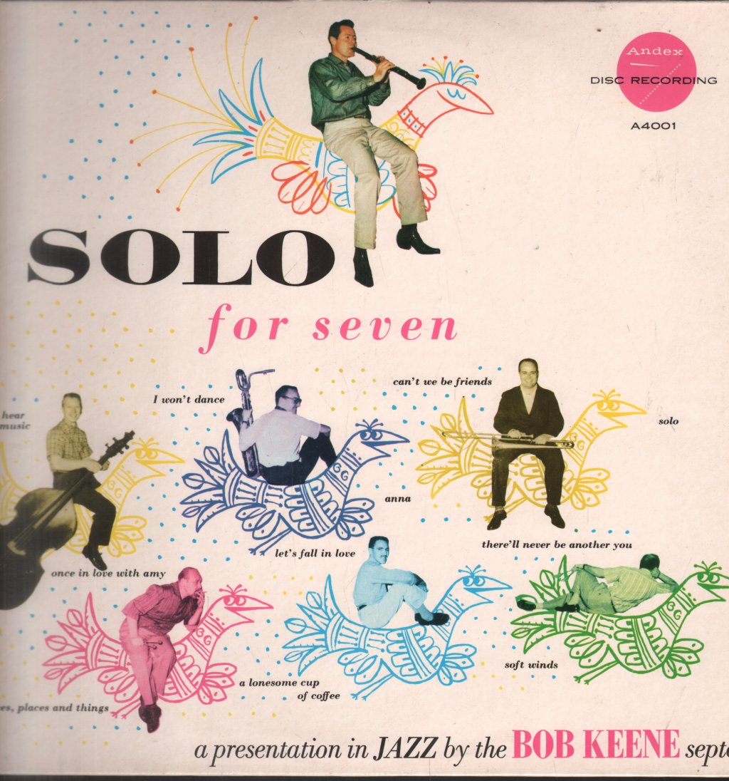 Bob Keene Septet - Solo For Seven - Lp
