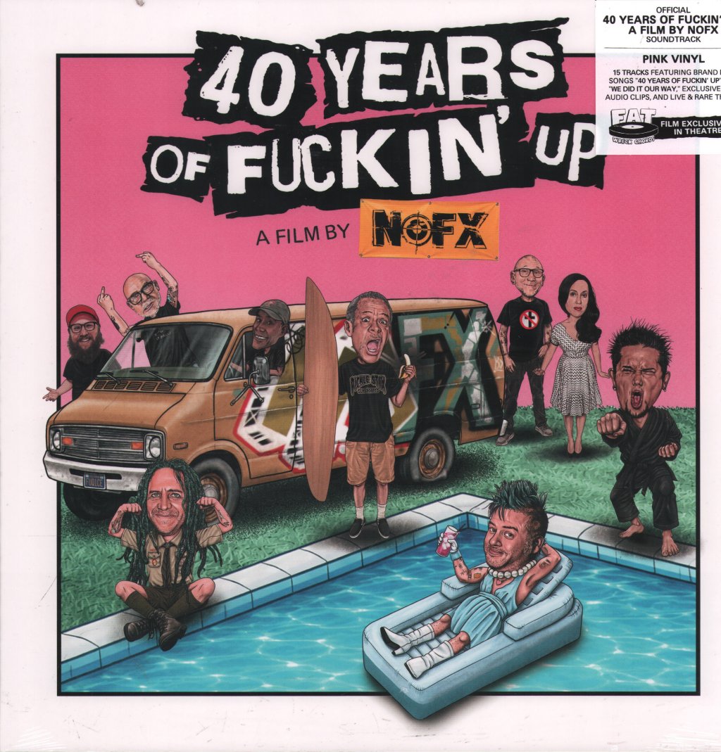 NOFX - 40 Years of Fuckin' Up: Soundtrack - Lp