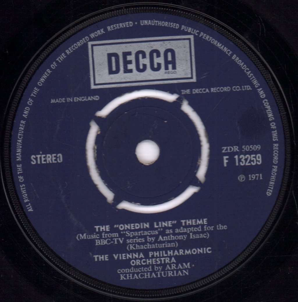 Vienna Philharmonic Orchestra - Onedin Line Theme - 7 Inch