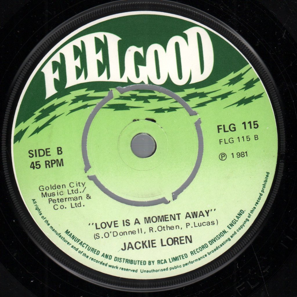 Jackie Loren - Let The Boogie Woogie Roll - 7 Inch