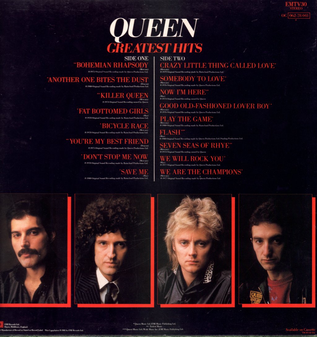 Queen - Greatest Hits - Lp