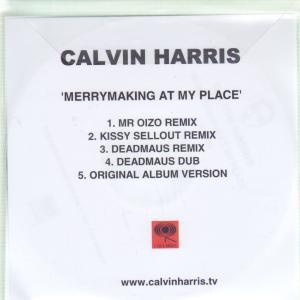Calvin Harris - Merrymaking At My Place - Cdr