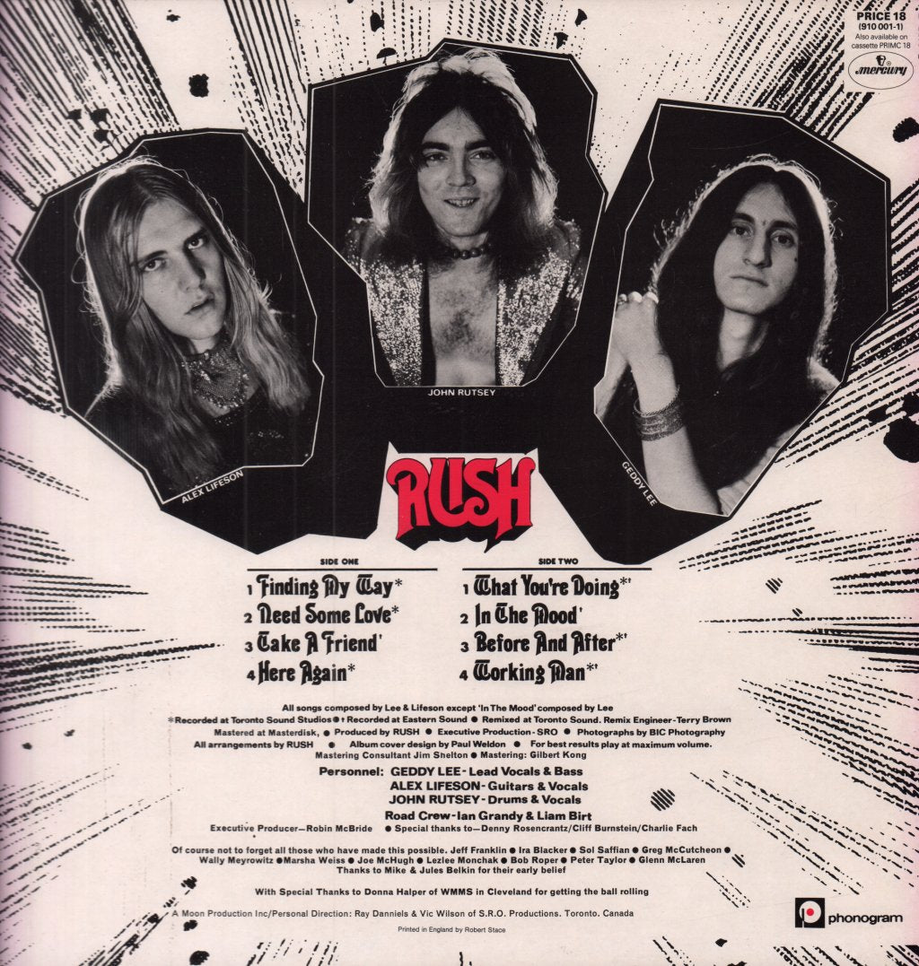 Rush - Rush - Lp