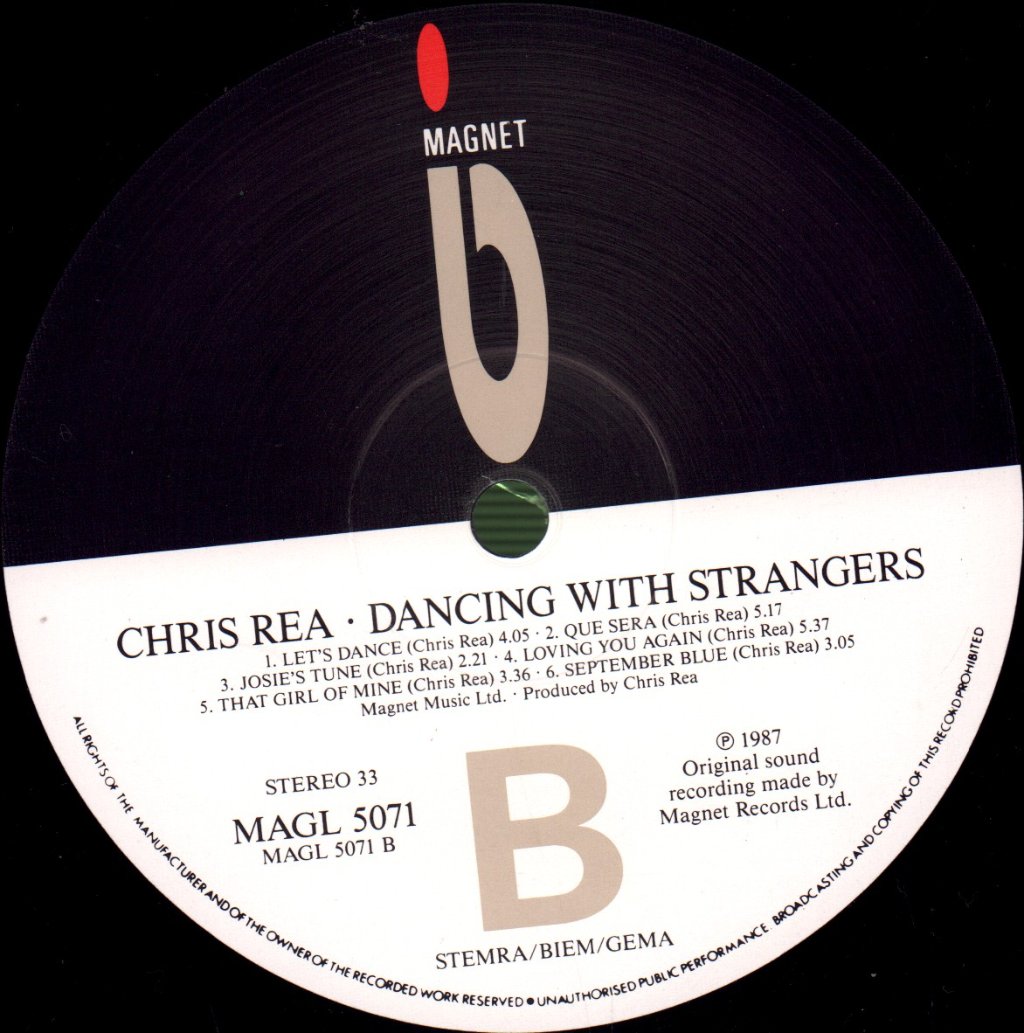 Chris Rea - Dancing With Strangers - Lp