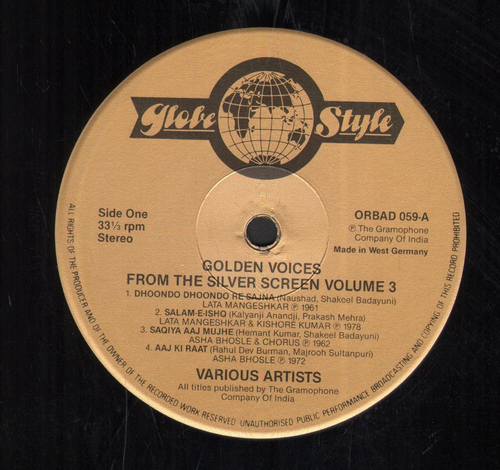 Various Artists - Golden Voices From The Silver Screen Volume 3 - Lp