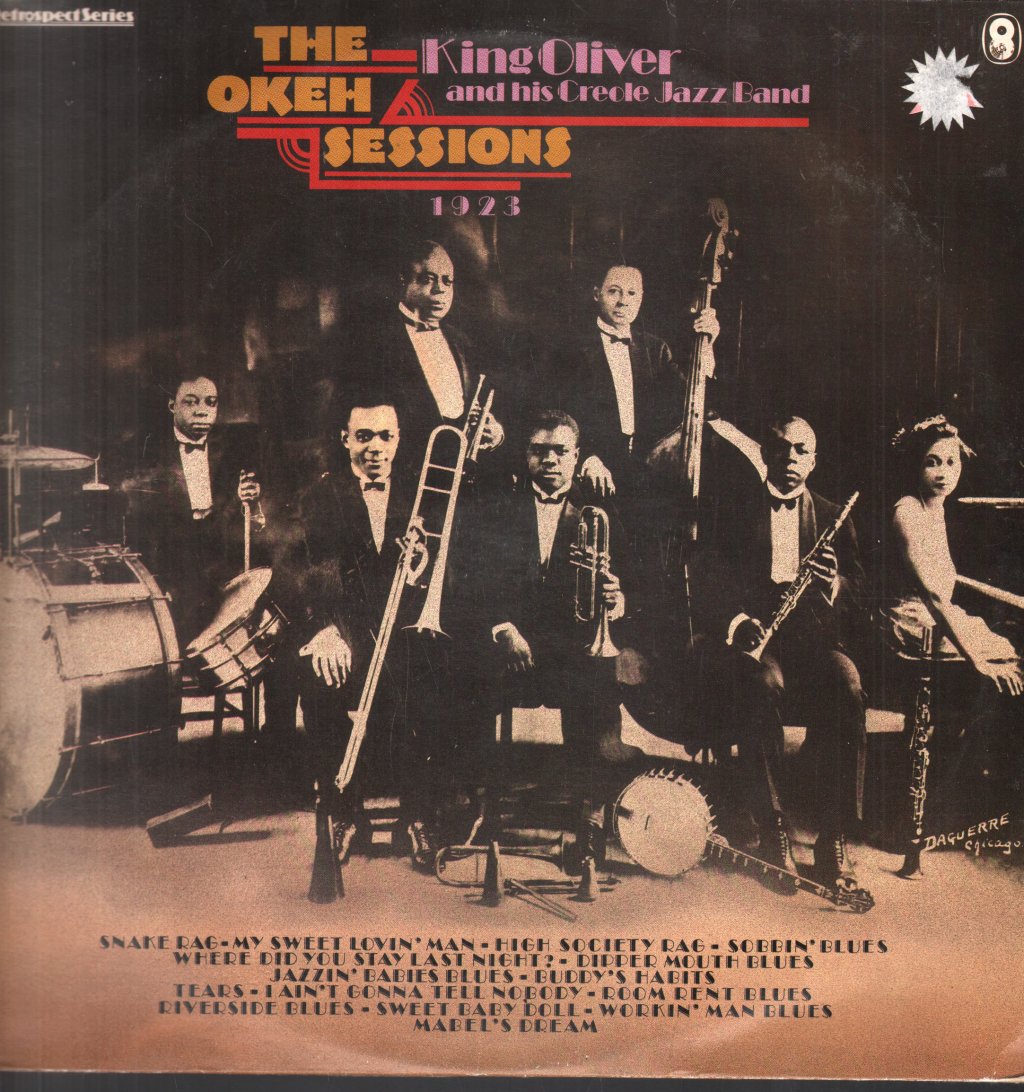King Oliver And His Creole Jazz Band - Okeh Sessions - Lp