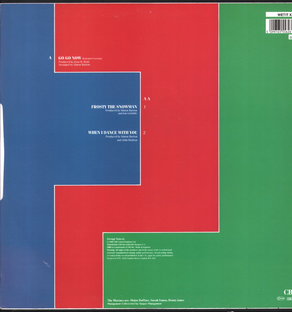 Marines (Girl Group) - Go Go Now - 12 Inch