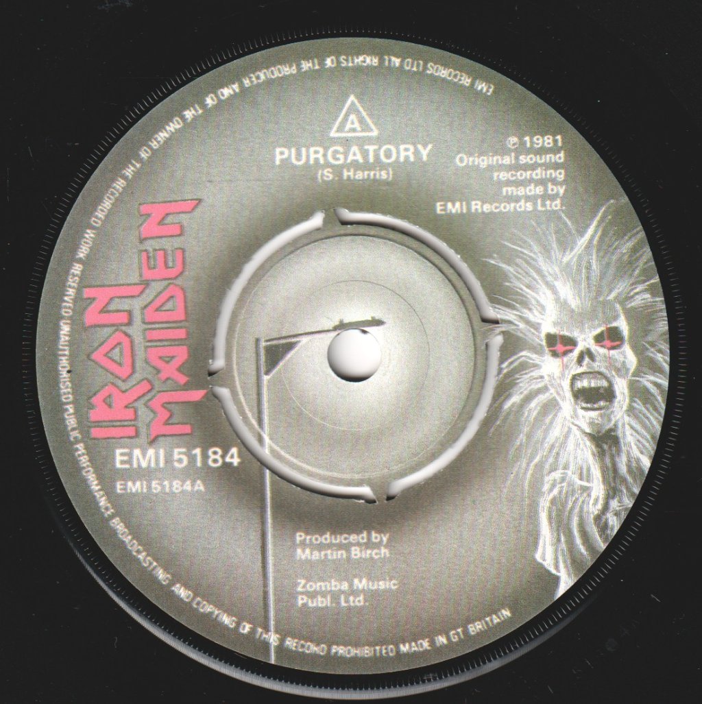 Iron Maiden - Purgatory - 7 Inch