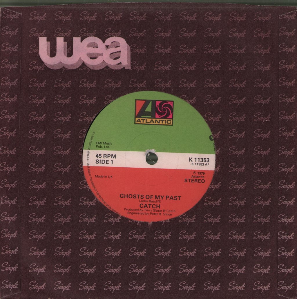 Catch (80'S New Wave Group) - Ghosts Of My Past - 7 Inch